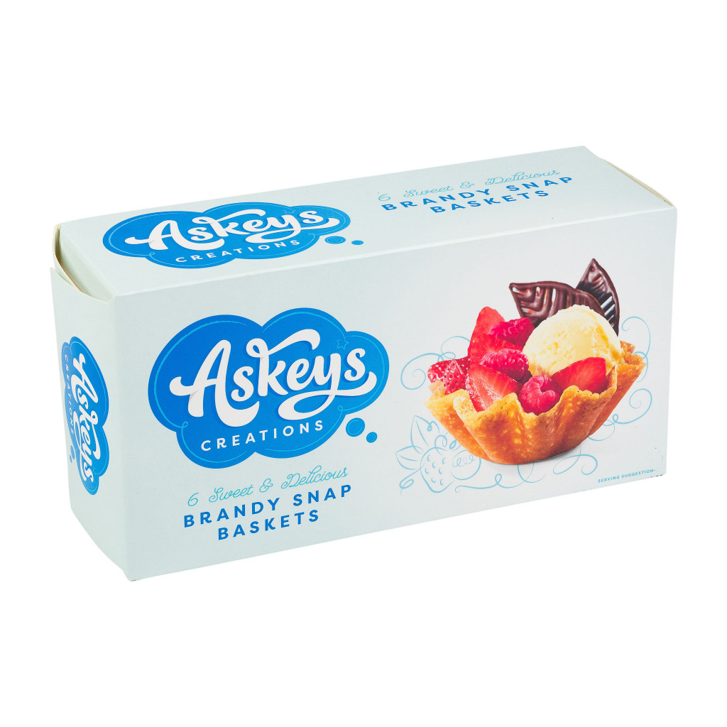 Brandy Snap Baskets x 6 Albion Fine Foods Ltd.