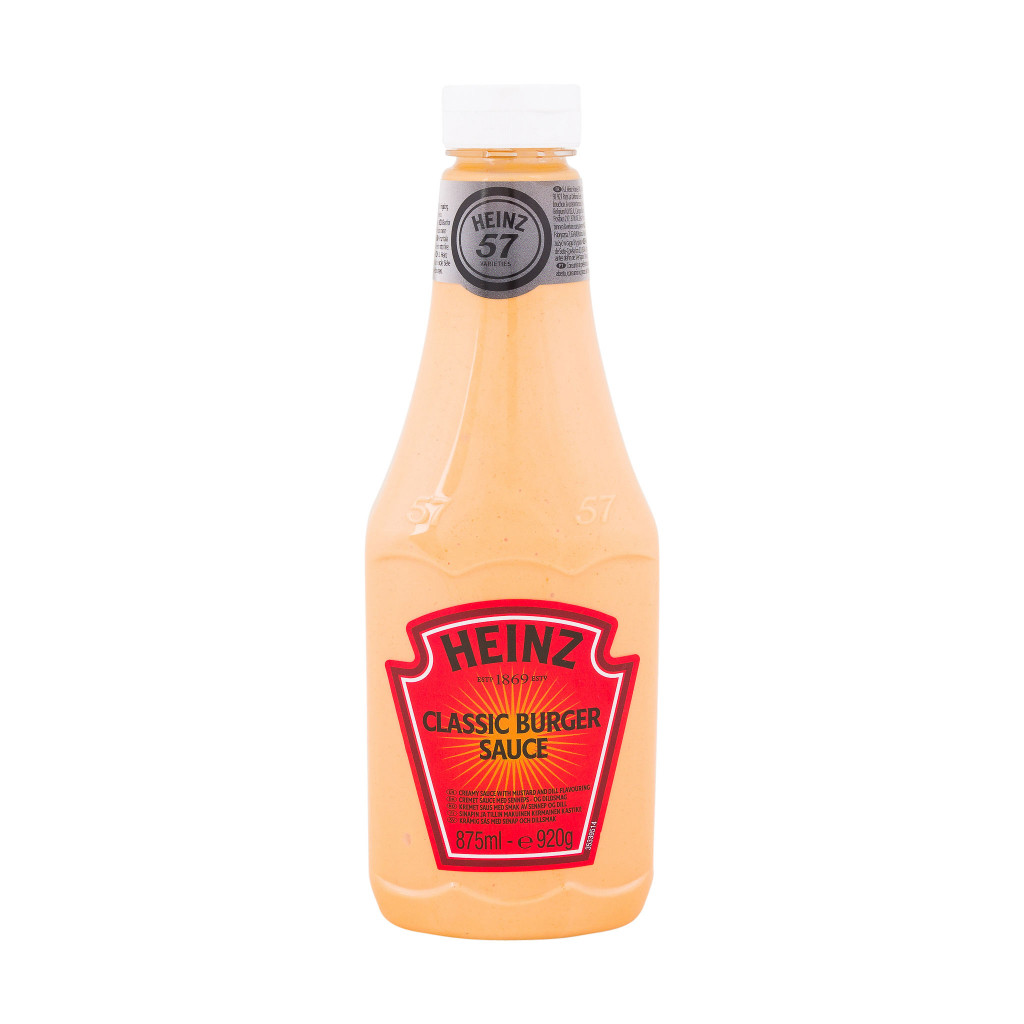 Burger Sauce Squeezy Heinz