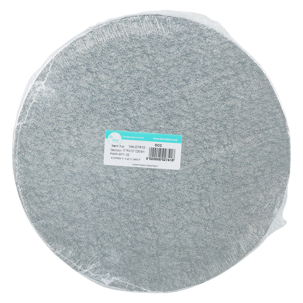 Cake Board Round Semithick 10