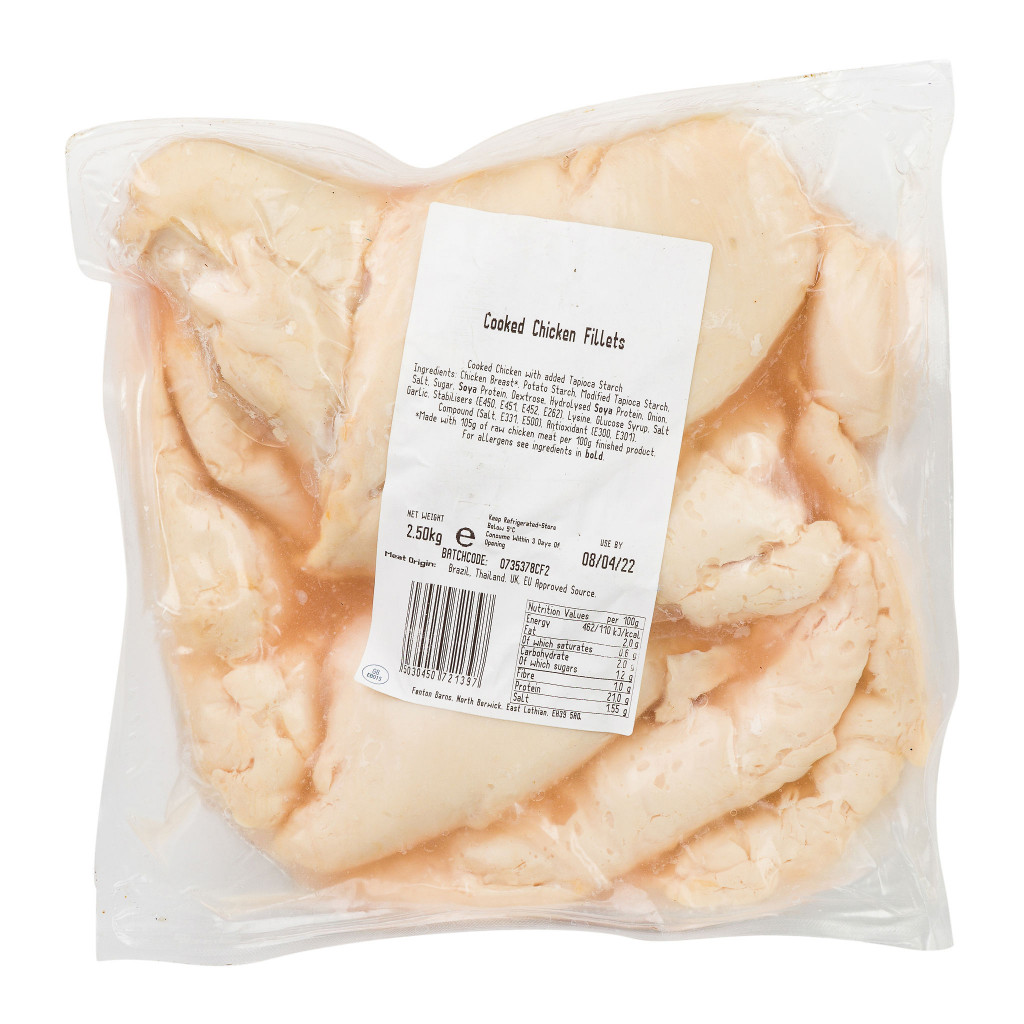 Chicken Breasts (Steamed)