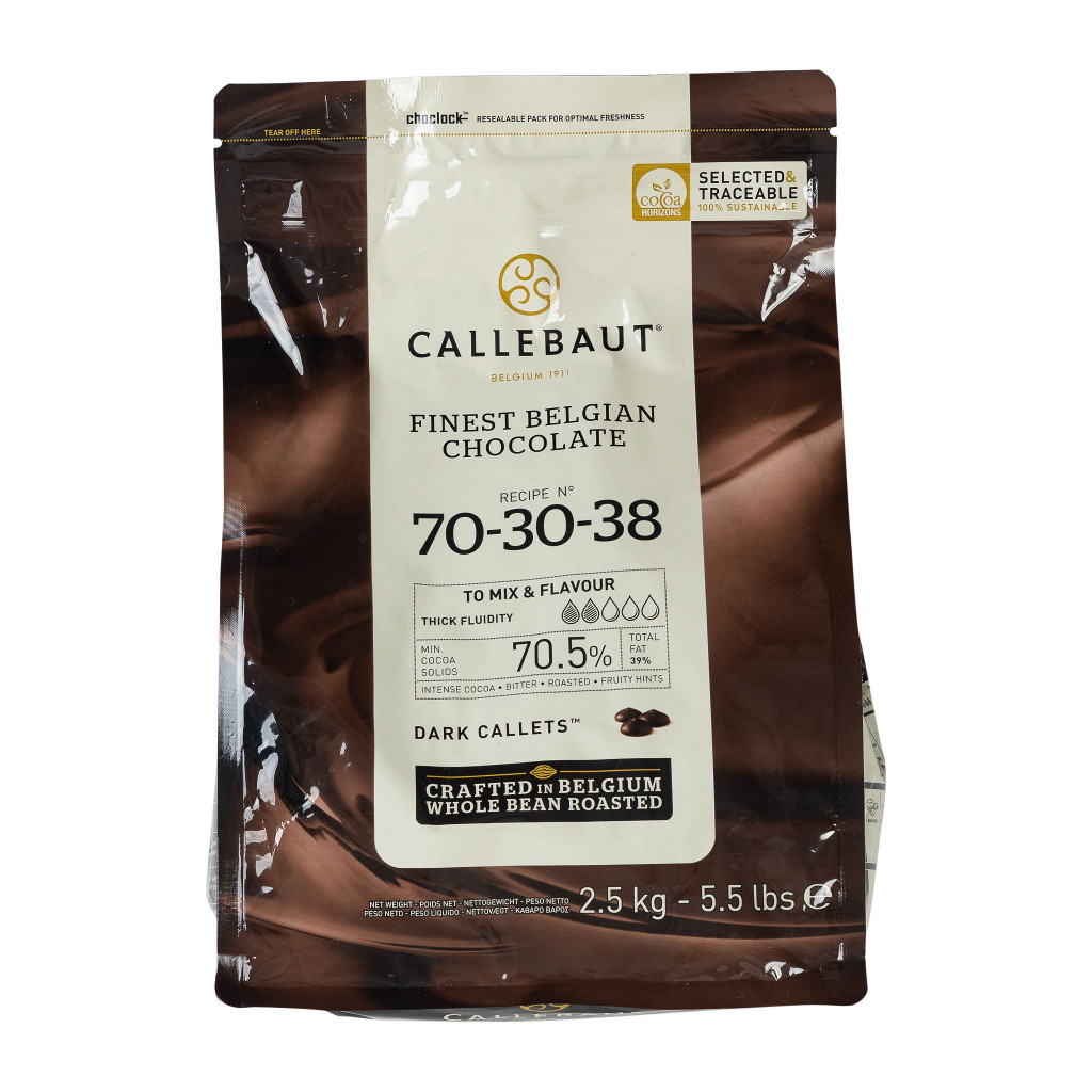 Dark Chocolate Callets 70.5%