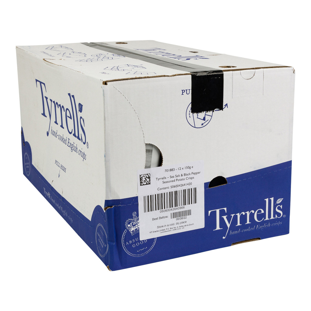 Tyrrells Sea Salt & Black Pepper