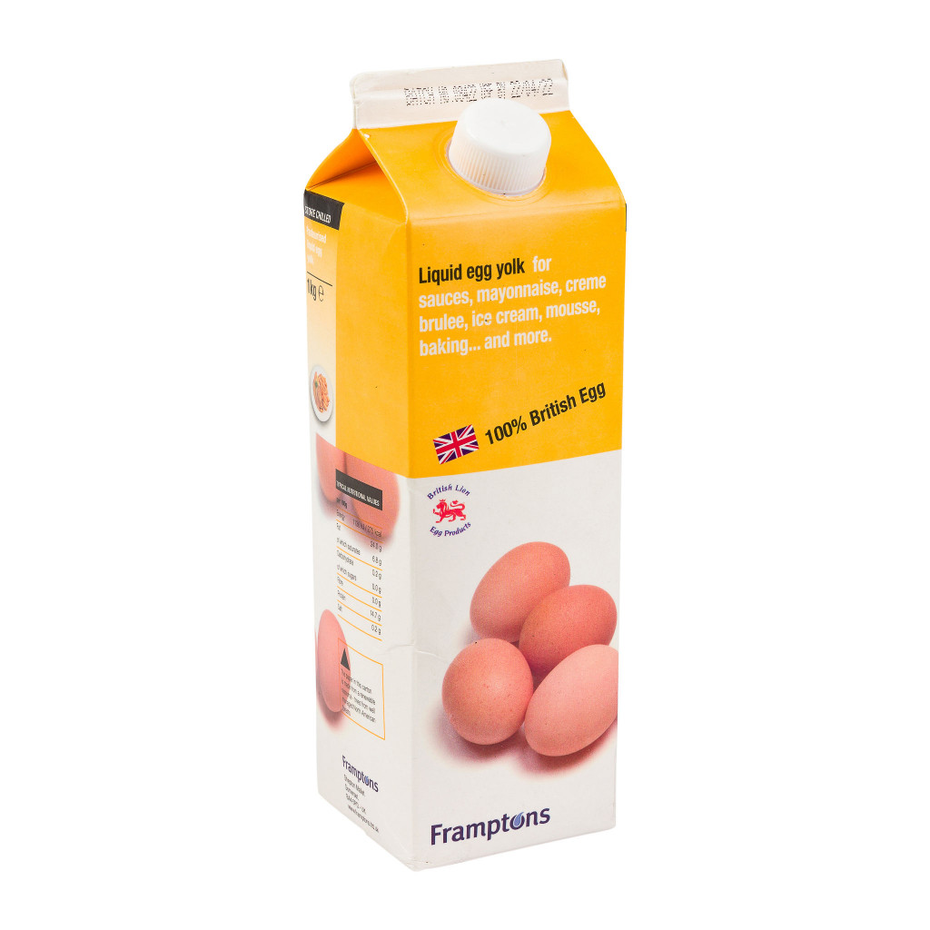 Liquid Eggs - Yolk Pasteurised