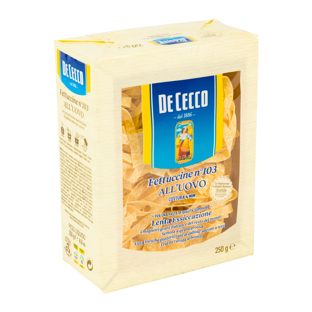 Fettucine with Egg - Dececco