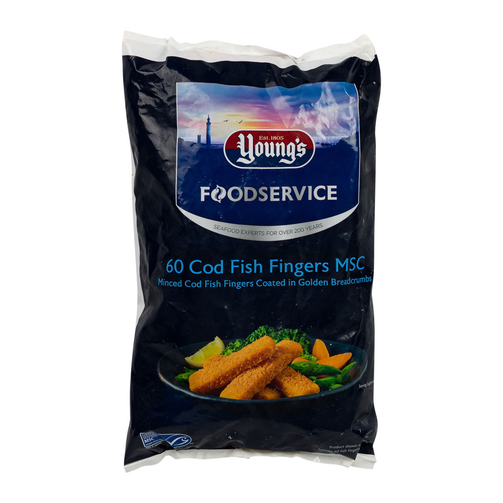 Cod Fish Fingers 1.5kg Albion Fine Foods