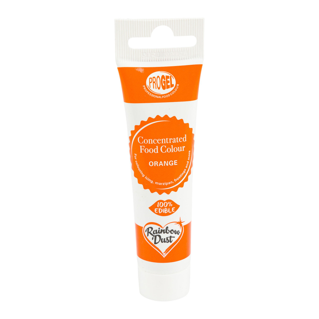 Orange Food Colour Gel