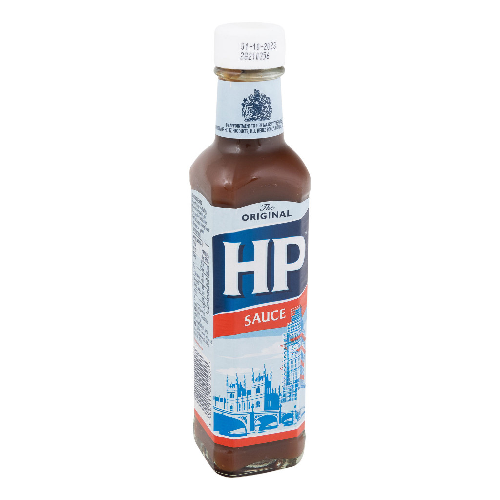 HP Sauce Glass