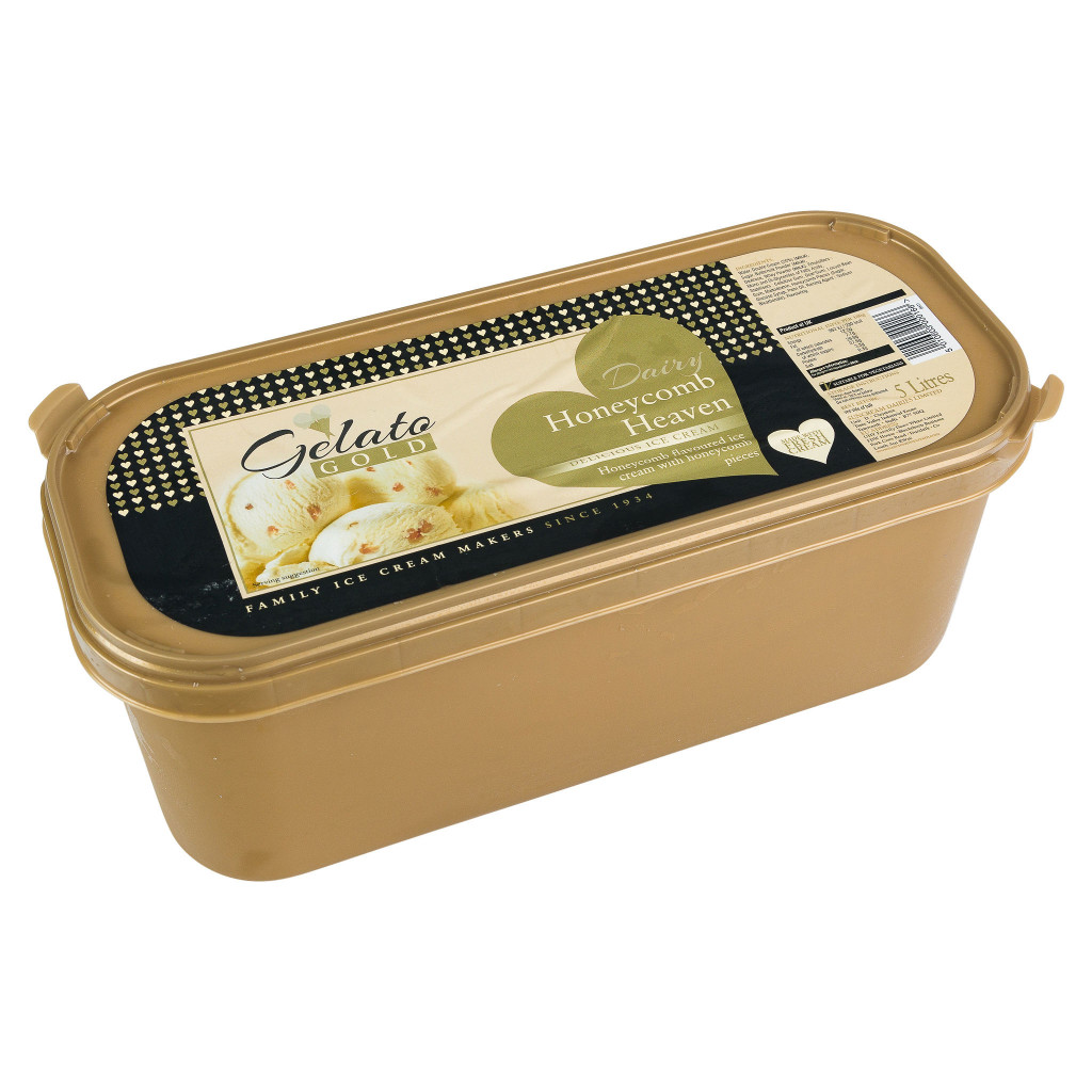 Gelato Gold Ice-Cream Honeycom