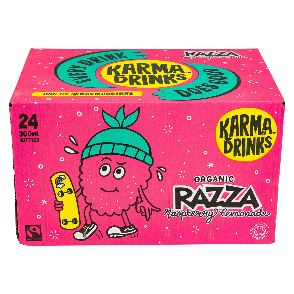 Karma Drinks Razza the Raspberry Pink Lemonade