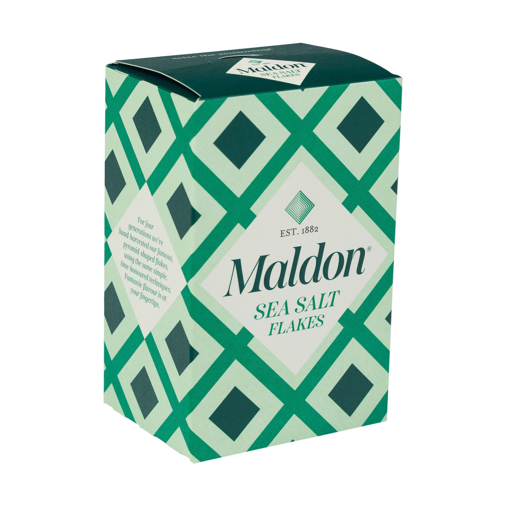 maldon sea salt flakes travel tin
