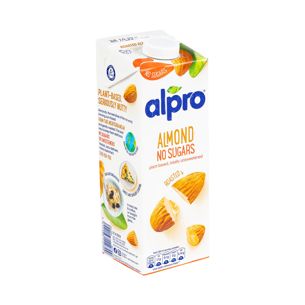 Alpro Professional Almond Milk 12x1ltr - Lynas Foodservice