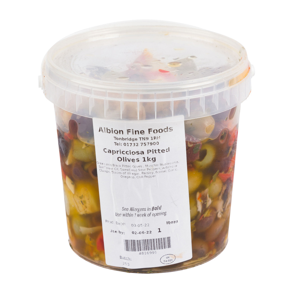 Capricciosa Pitted Olives