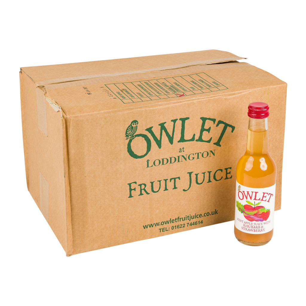 Owlet Rhubarb Apple & Strawberry