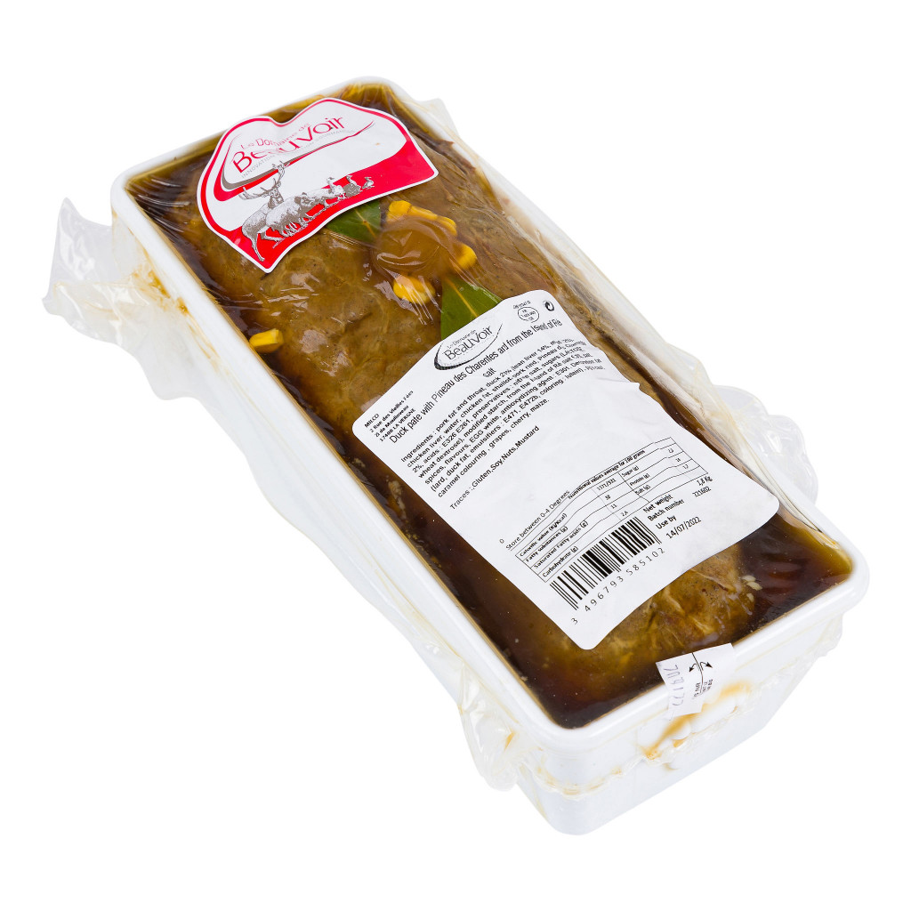 Fresh Duck Terrine with Pineau Brandy