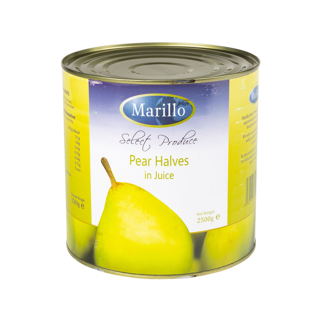 Pear Halves in Juice