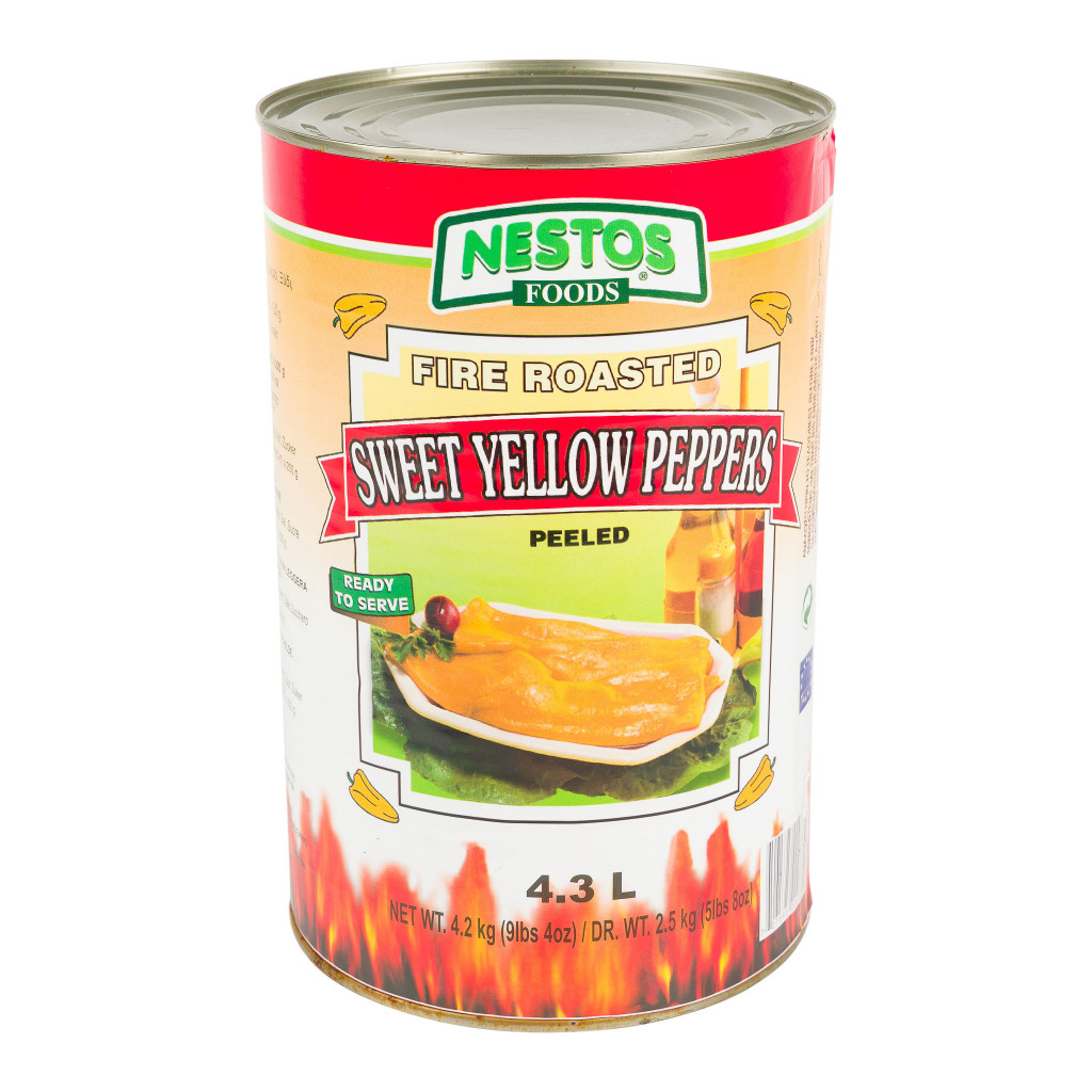 Yellow Peppers Fire-Roast tin