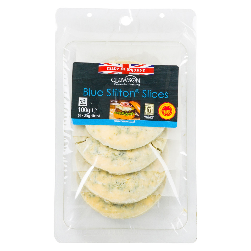 Stilton Sliced