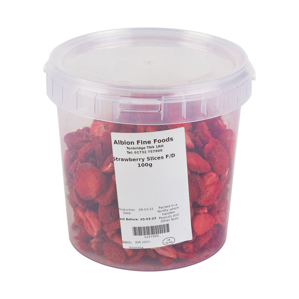 Strawberry Slices Freeze Dried