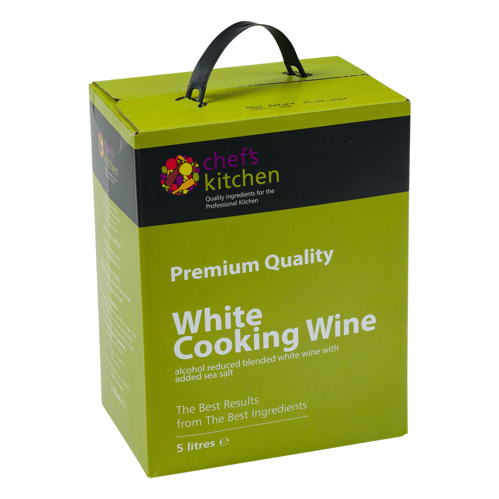 Cooking Wine White Seasoned 5ltr Albion Fine Foods