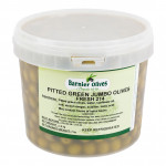 Green Olives Pitted Jumbo