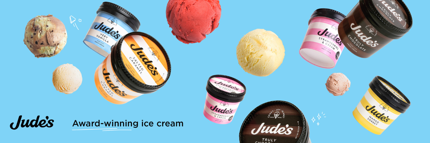 Judes Ice cream Banner 