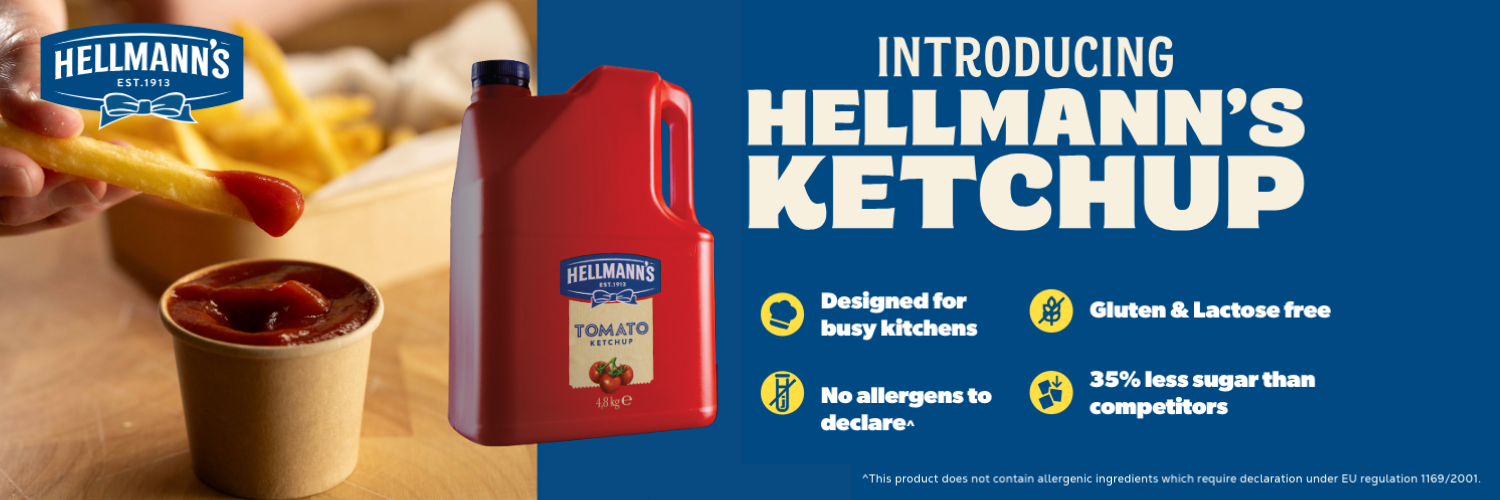 Hellmanns Ketchup Banner