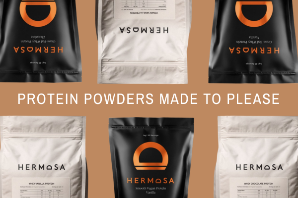 Hermosa Protein Powder Banner