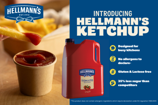 Hellmanns Ketchup Banner